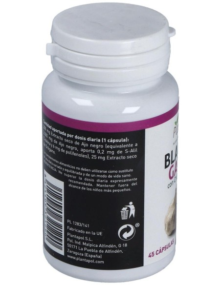 Ajo Negro 480 Mg  de Plantapol