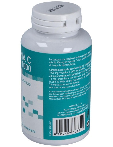 Vitamina C Plus 1000 de Plantapol