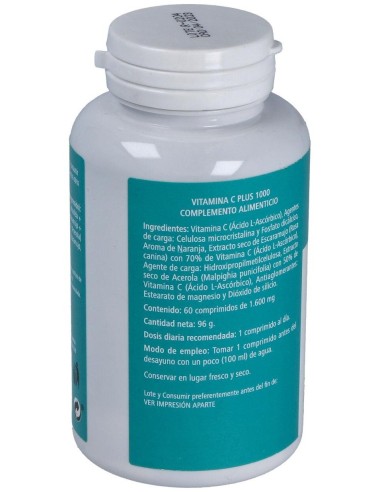 Vitamina C Plus 1000 60Comp. de Plantapol