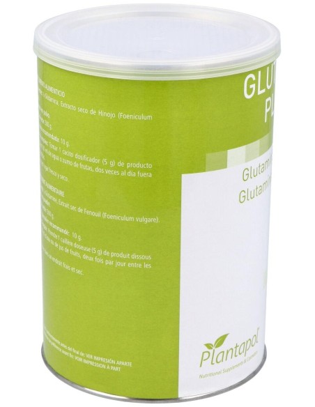 Gluta Int Plus (Glutamina, Hinojo) Polvo 500Gr. Plantapol