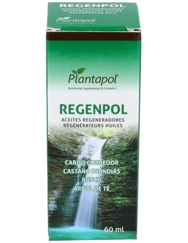 Regenpol (Aceite de Oliva, Rusco, Cardo Corredor, Castaño Indias, Árbol de Te)  de Plantapol