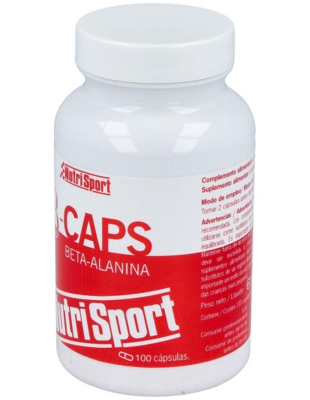 B-Caps Beta-Alanina 100Cap. de Nutrisport