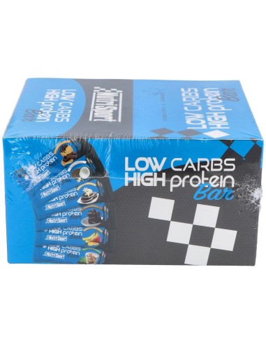 Low Carbs High Protein Cookies-Cream 16Barritas de Nutrisport