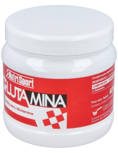 L-Glutamina Polvo 400Gr. de Nutrisport