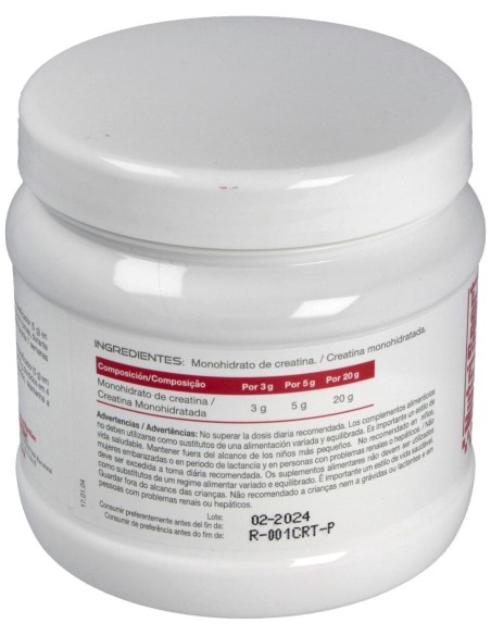 Creatina 500Mg. 400Gr.Polvo de Nutrisport