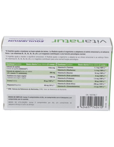 Vitanatur Equilibrio 30Comp. de Vitanatur