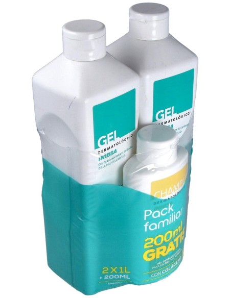 Inibsa Pack 2 Geles + Champu 200Ml. de Inibsa