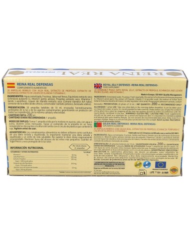 Reina Real Defensas 20Amp. de Robis