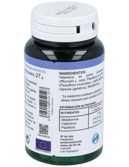 Melatonina Plus 60Caps. de Robis