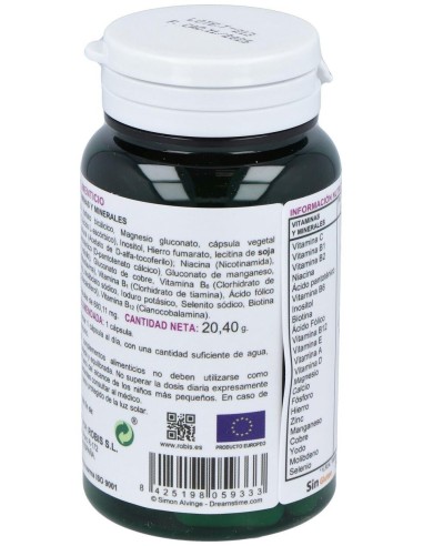 Multivitaminico Mineral 30Caps. de Robis