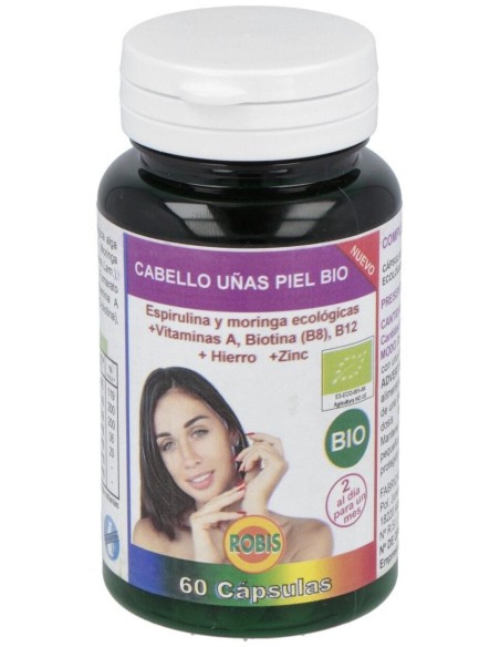 Cabello Piel Y Uñas 60Cap. Bio de Robis