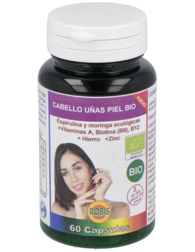 Cabello Piel Y Uñas 60Cap. Bio de Robis