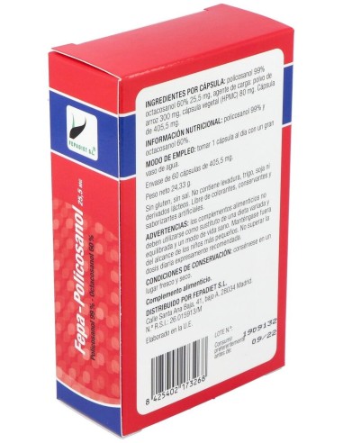 Fepa-Policosanol 60Cap. de Fepadiet