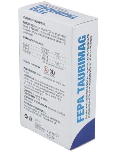 Fepa-Taurimag 60Cap. de Fepadiet