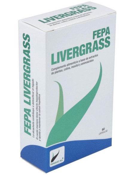 Fepa Livergrass 60 Capsulas Fepadiet