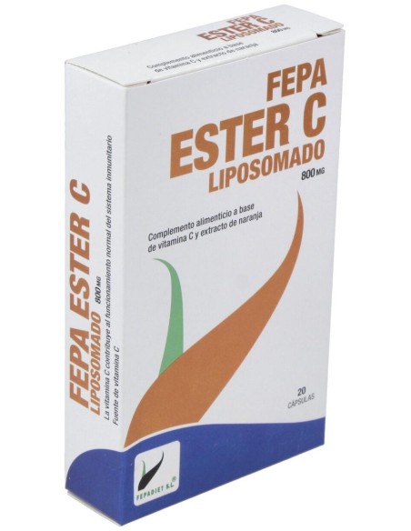 Fepa-Ester C 800Mg. Liposomado 20Cap. de Fepadiet