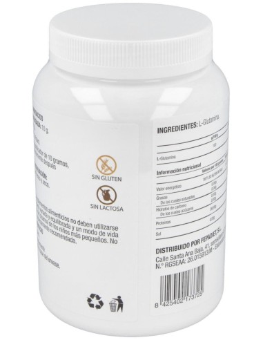 Fepa-L-Glutamina Sabor Neutro 500Gr. de Fepadiet