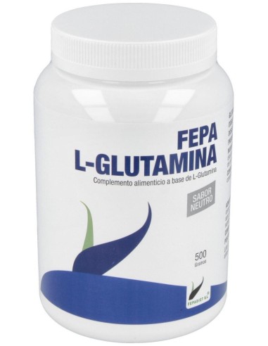 Fepa-L-Glutamina Sabor Neutro 500Gr. de Fepadiet