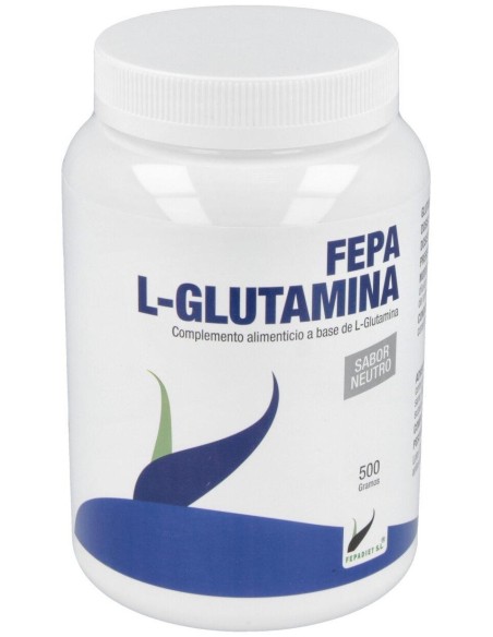 Fepa-L-Glutamina Sabor Neutro 500Gr. de Fepadiet