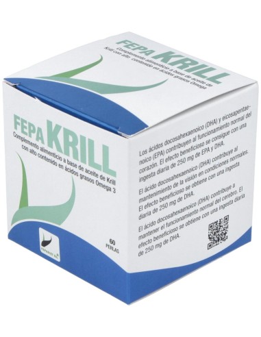 Fepa-Krill 500Mg. 60Perlas de Fepadiet