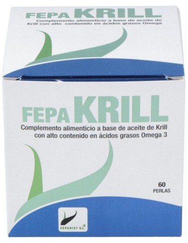 Fepa-Krill 500Mg. 60Perlas de Fepadiet