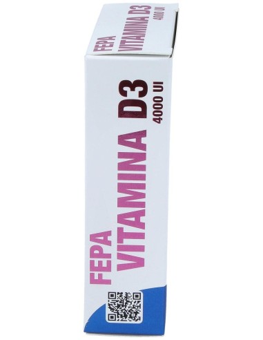Fepa-Vitamina D3 4000Ui 60Cap. de Fepadiet