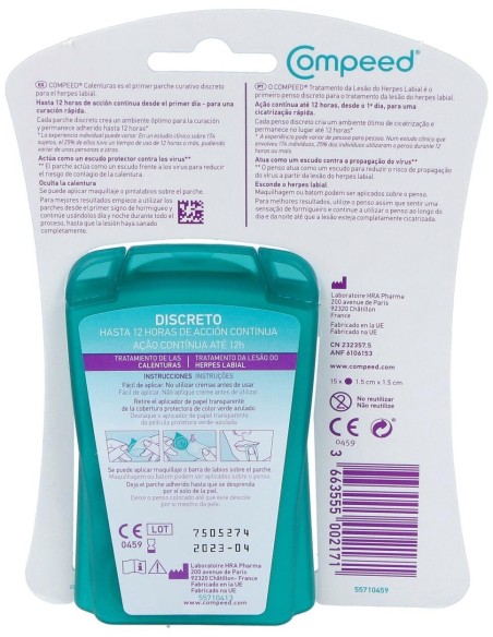 Compeed Herpes Con Aplicador 15Ud. de Compeed