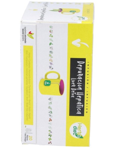 Herbodiet Inf. Depuracion Hepatica 20Filtros de Novadiet