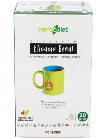 Herbodiet Inf. Eficacia Renal 20Filtros de Novadiet