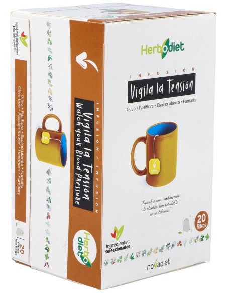 Herbodiet Inf. Vigila Tu Tension 20Filtros de Novadiet