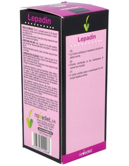 Lepadin (Nepadiet) 250Ml. de Novadiet