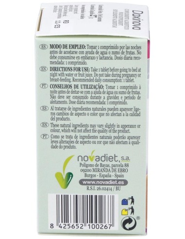 Daxinova Envase de 60 comprimidos. de Novadiet