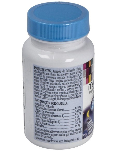 Melatonova Cápsulas Envase de 60 cápsulas vegetales. de Novadiet