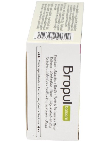 Bropul Balsam Envase de 60 comprimidos masticables. de Novadiet