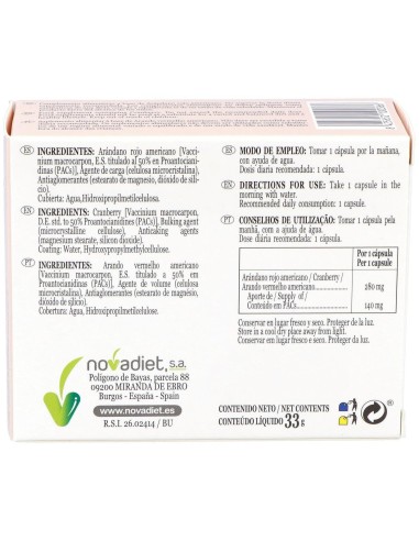 Cisnova Plus 60Cap. de Novadiet