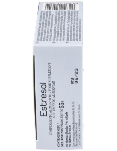 Estresal Envase de 60 cápsulas blandas. de Novadiet