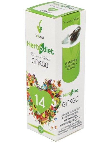 Herbodiet Ext.Fluido Ginkgo Biloba 50Ml. de Novadiet