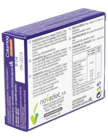 Colamag Membrana 30Cap. de Novadiet