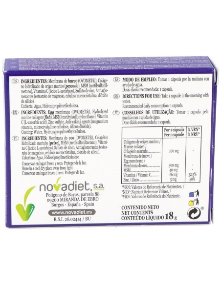 Colamag Membrana 30Cap. de Novadiet