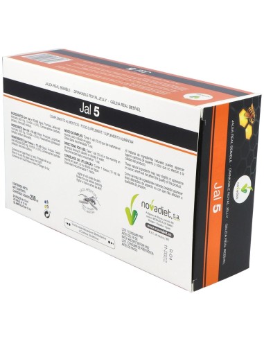 Jal-5 Viales Envase de 20 viales de 10 ml. de Novadiet