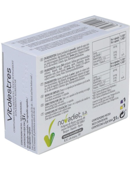 Vitalestres 60Cap. de Novadiet