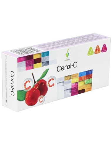 Cerol-C (Vitamina-C) Envase de 30 comprimidos masticables. de Novadiet