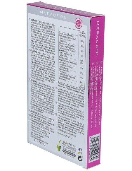 Mepausol 60Cap. de Novadiet