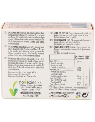 Preglucem Envase de 60 cápsulas vegetales. de Novadiet