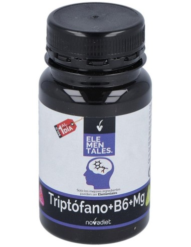 Triptofano+B6+Mg 30Cap. Elementales de Novadiet