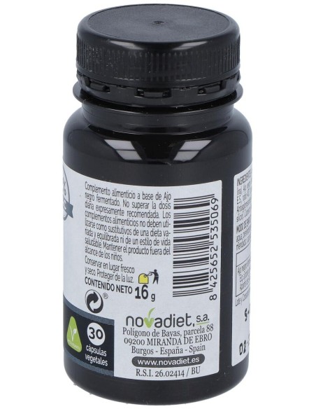 Ajo Negro 30Cap. Elementales de Novadiet