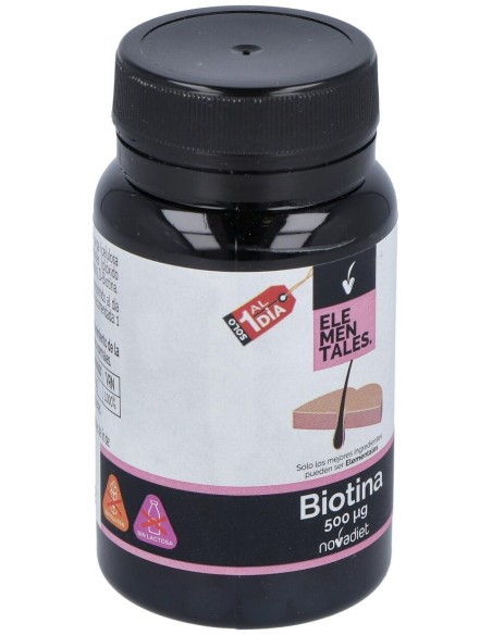 Biotina 500Mcg 120Comp. Elementales de Novadiet