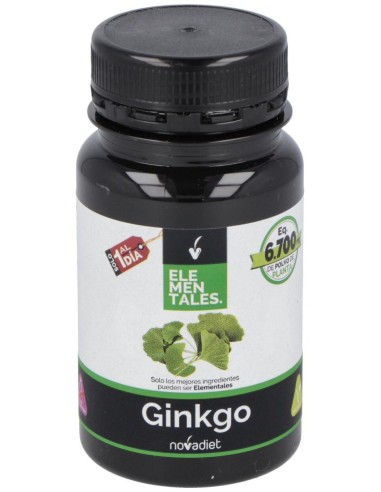 Ginkgo Biloba 30Cap. Elementales de Novadiet