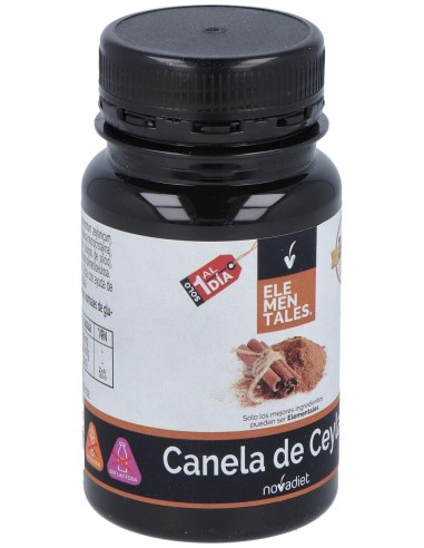 Canela De Ceylan Envase de 30 cápsulas vegetales. de Novadiet