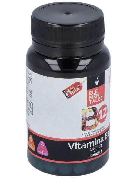 Vitamina B12 100Mcg 120Comp. Elementales de Novadiet